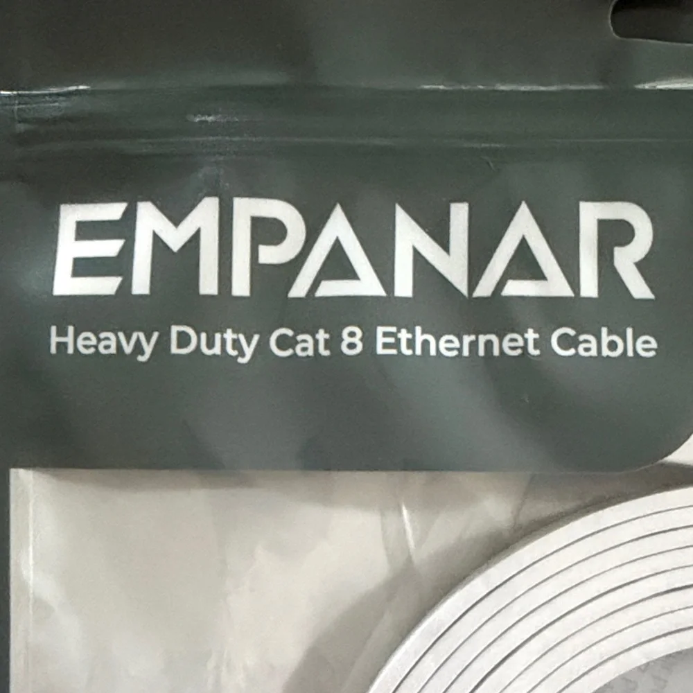 Heavy Duty Cat 8 Ethernet Cable - 10ft - switch gaming and other uses